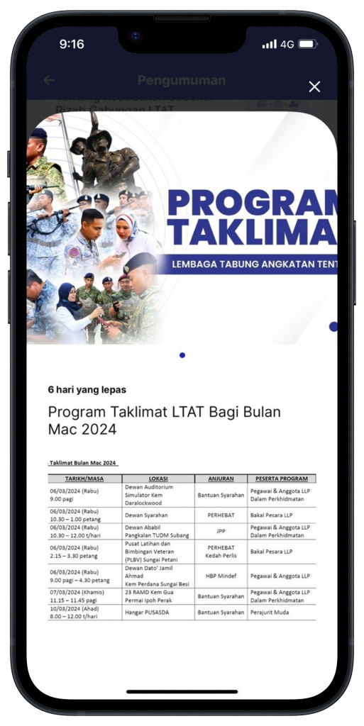 Program Taklimat