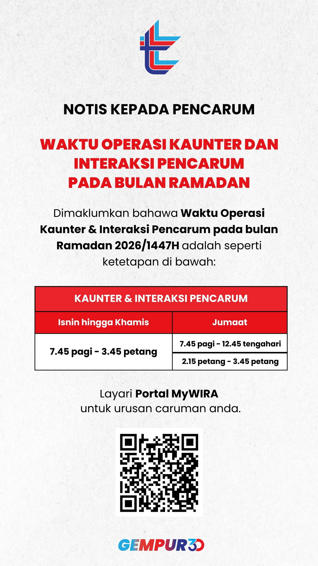 mNotis Operasi Kaunter Ramadan_MyWIRA Mobile Apps